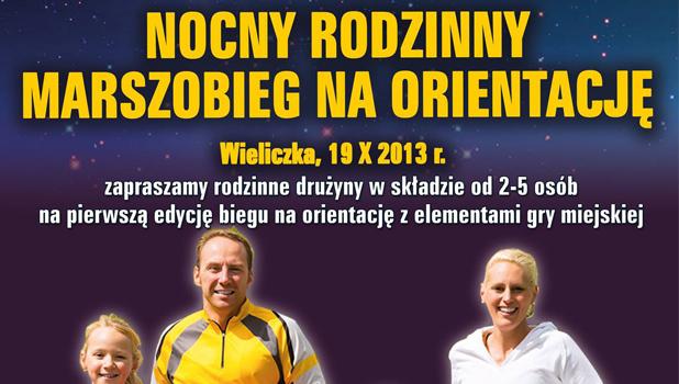 Nocny Rodzinny Marszobieg na Orientacj