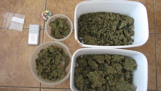 W mieszkaniu zatrzymanego w Wieliczce mężczyzny znaleziono marihuanę wartą 20 000 zł