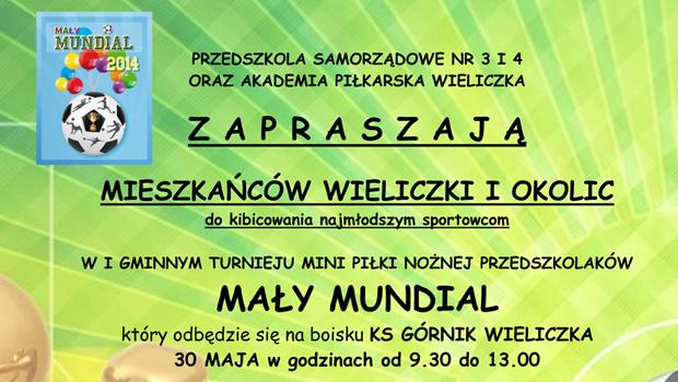 May Mundial - czyli turniej mini piki nonej dla przedszkolakw