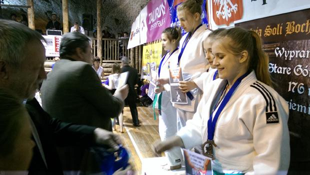 Wiktoria Król na XVII Międzynarodowym Turnieju Judo w Kopalni soli w Bochni wywalczyła brąz