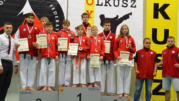 Wieliczanie na Mistrzostwach Polski Poudniowej Oyama Karate