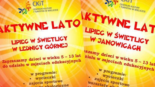 Aktywne Lato w Janowicach i Lednicy Grnej