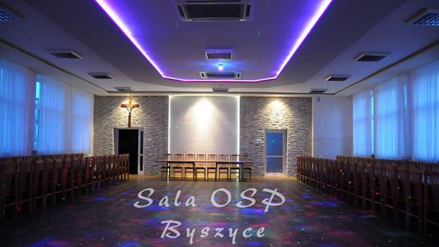 Nowa sala weselna OSP Byszyce