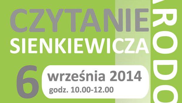 Narodowe Czytanie Sienkiewicza czas zacz