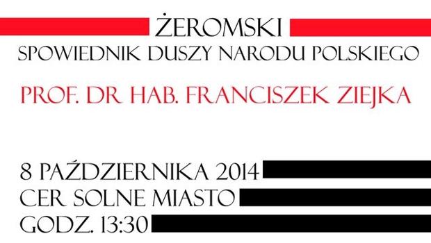 Profesor dr hab. Franciszek Ziejka z wykadem w Wieliczce