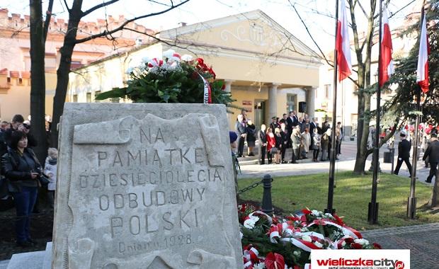 Wielickie obchody 96. Rocznicy Odzyskania Niepodlegoci - zoenie wiecw