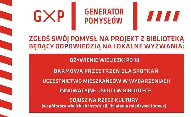 Generator Pomysw dla mieszkacw Wieliczki!