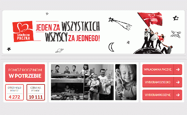 Szlachetna Paczka pomaga w Wieliczce - wybierz rodzinę której chcesz pomóc