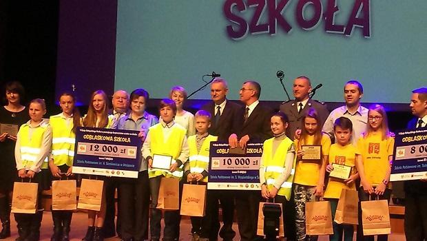 Uczniowie z Suchoraby bysnli w konkursie Odblaskowa Szkoa
