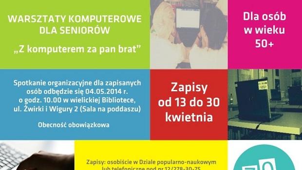 XII edycja warsztatw komputerowych dla Seniorw – zapraszamy!