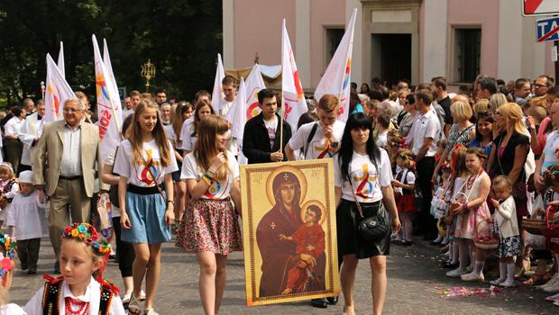 Procesja Boego Ciaa 2015 w Wieliczce - zdjcia