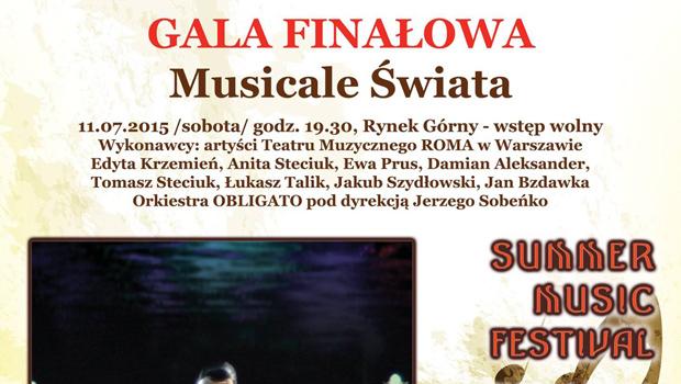 Gala Finałowa Summer Music Festival Wieliczka 2015 - Musicale Świata