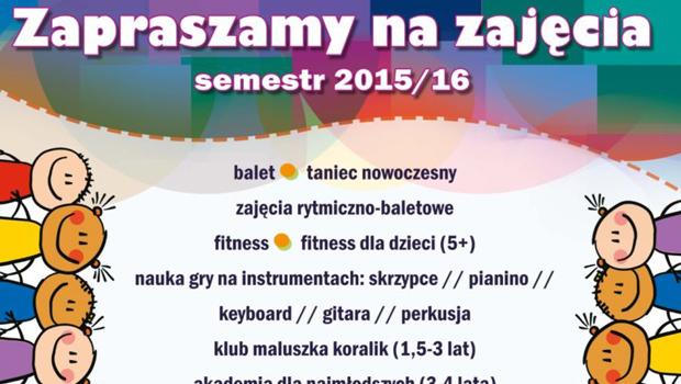 Zapraszamy na zajcia