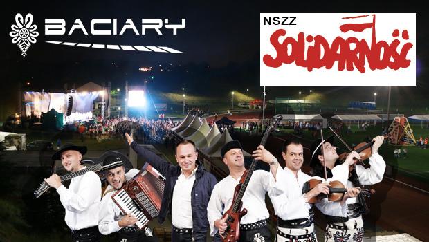 Koncert zespou Baciary, mecz, piknik – czyli 35. rocznica powstania „Solidarnoci” w Wieliczce
