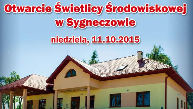 Otwarcie wietlicy rodowiskowej w Sygneczowie