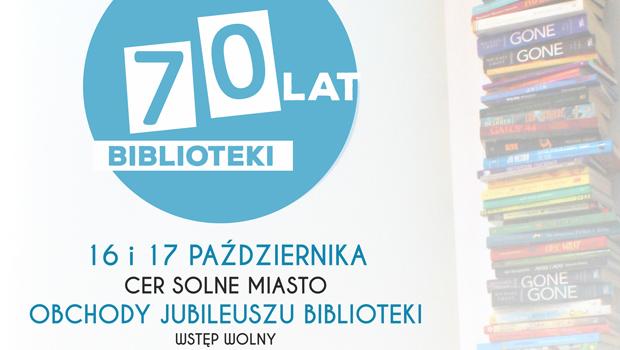 Zapraszamy do witowania 70-lecia wielickiej biblioteki