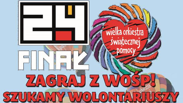 Zagraj  WOP! Szukamy wolontariuszy. Licytacja przedmiotw ofiarowanych przez wieliczan.
