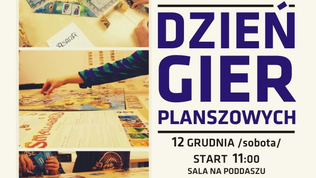 Dzie gier planszowych ju w sobot - zapraszamy!