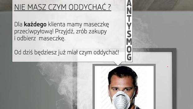 Akcja antysmogowa. Wielicka firma Allers Workwear rozdaje maseczki!