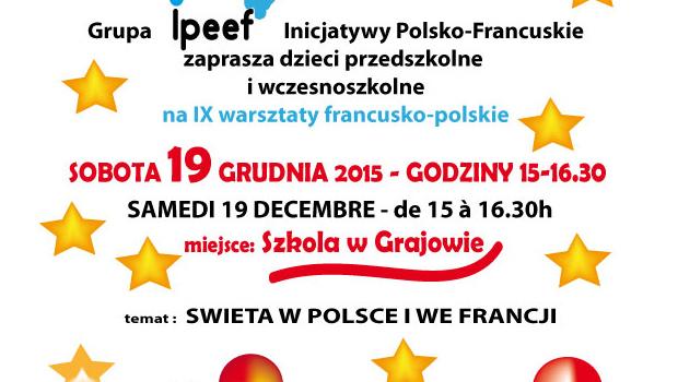 O Świętach w Polsce i we Francji. Kolejne warsztaty polsko-francuskie
