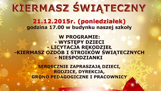Kiermasz witeczny w SP w Sierczy