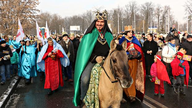 Orszak Trzech Krli 2016 w Wieliczce - zobacz zdjcia