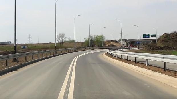 W Brzegach zakoczya si budowa poczenia drogowego drogi powiatowej ledziejowice – Brzegi z wzem Rybitwy