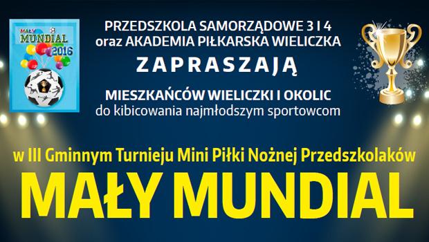 Mały Mundial - 12 przedszkoli z gminy Wieliczka rozegra turniej mini piłki nożnej