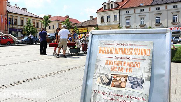 Kiermasz Staroci na wielickim rynku - zdjcia