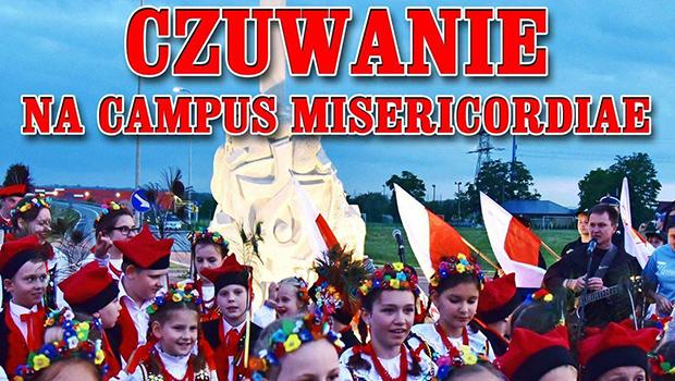 Ostatnie czerwcowe czuwanie na Campus Misericordiae
