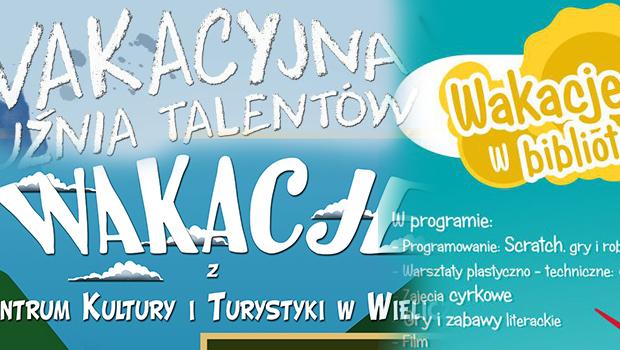 Wakacje dla dzieci z CKiT-em i bibliotek