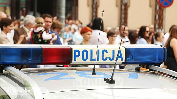 Zakaz noszenia, przemieszczania i uywania materiaw pirotechnicznych podczas DM na terenie gminy Wieliczka
