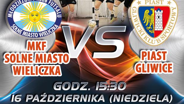 Futsal Ekstraklasa: MKF Solne Miasto Wieliczka vs Piast Gliwice