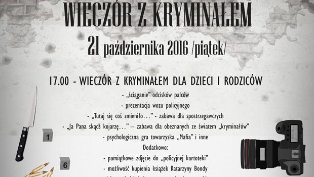 Wieczr z kryminaem i z Katarzyn Bond