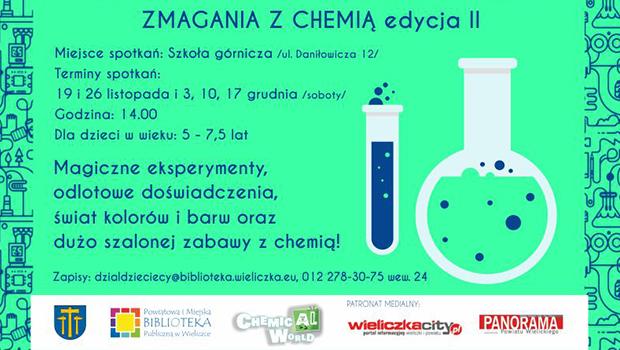 Warsztaty chemiczne II edycja. Zapraszamy!
