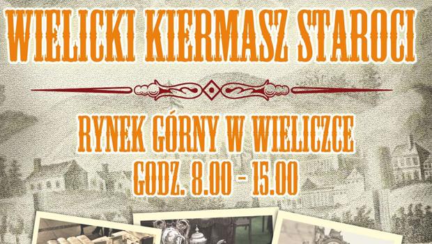 W sobot kolejny Kiermasz Staroci w Wieliczce