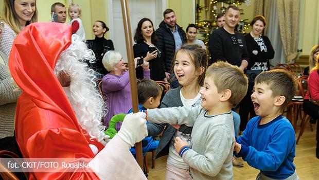 Spotkanie ze w. Mikoajem w Centrum Kultury i Turystyki w Wieliczce - relacja