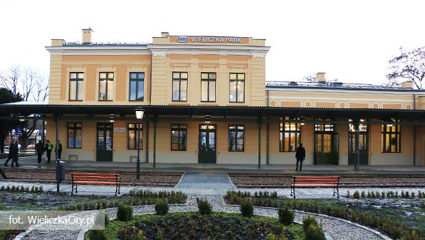 Otwarcie dworca kolejowego Wieliczka Park - zdjęcia