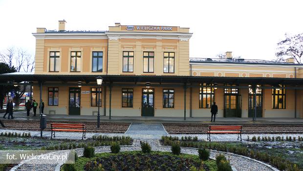 Otwarcie dworca kolejowego Wieliczka Park - zdjcia