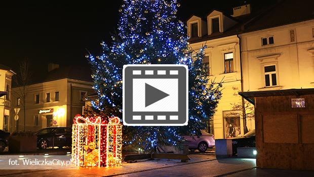 wita, wita... zobacz na filmie witeczn Wieliczk noc