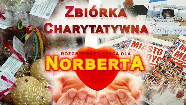 Zbirka charytatywna dla Norberta podczas Spotkania Noworocznego