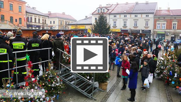 Wigilia na wielickim rynku 2016 - film