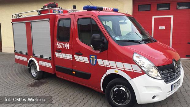 Nowy samochd dla OSP w Wieliczce