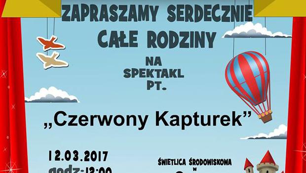 Familijna Niedziela w Sukowie: „Czerwony Kapturek”