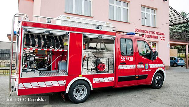 Nowy samochód strażacki dla OSP w Gorzkowie