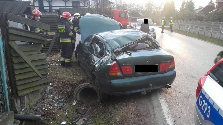 Wypadek w Czarnochowicach. Samochód potrącił pieszego