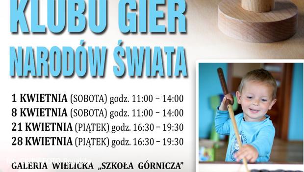 KLUB GIER NARODW WIATA - ju w sobot!