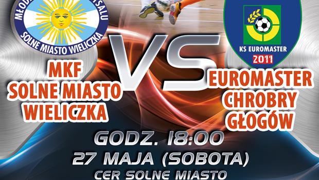 Futsal. MKF Solne Miasto Wieliczka vs Euromaster Chrobry Gogw