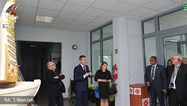 Wizyta delegacji z Panamy w Wieliczce i na Campus Misericordiae