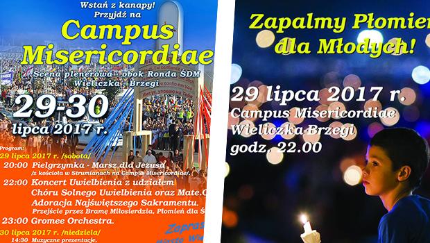 Zapalmy Pomie dla Modych na Campus Misericordiae